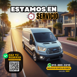 Transporte puerta a puerta Tampa Miami